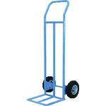 トラスコ中山 ダンディ 二輪台車 キャリエース エアー車輪 150kg W350×D300（ご注文単位1台）【直送品】
