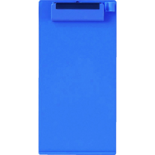 トラスコ中山 OP クリップボード ロング 青（ご注文単位1枚）【直送品】