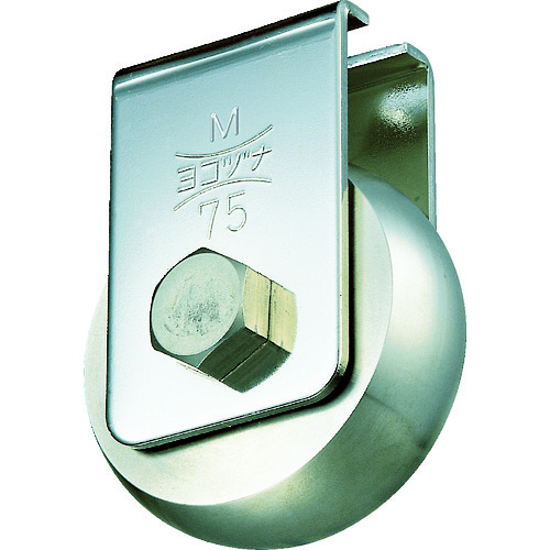 トラスコ中山 ヨコヅナ ベアリング入 ステンレスキャスター戸車 35山R(ご注文単位1個)【直送品】