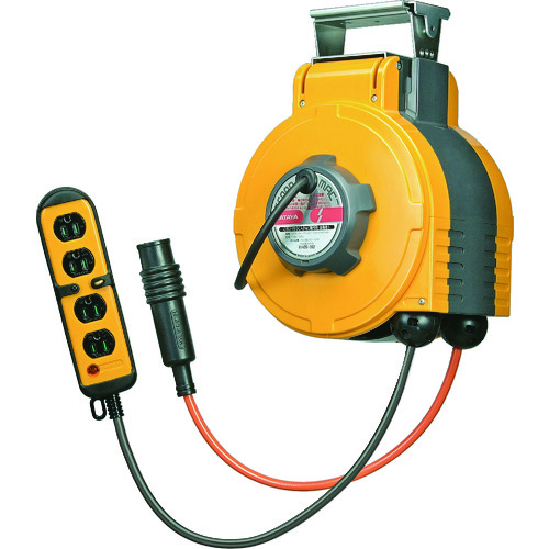 トラスコ中山 ハタヤ 2WAYマック 単相100V接地付 8m/エアーホース8m(ご注文単位1台)【直送品】