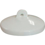 トラスコ中山 レオナ 1169-39 るつぼフタ磁製(ご注文単位1個)【直送品】