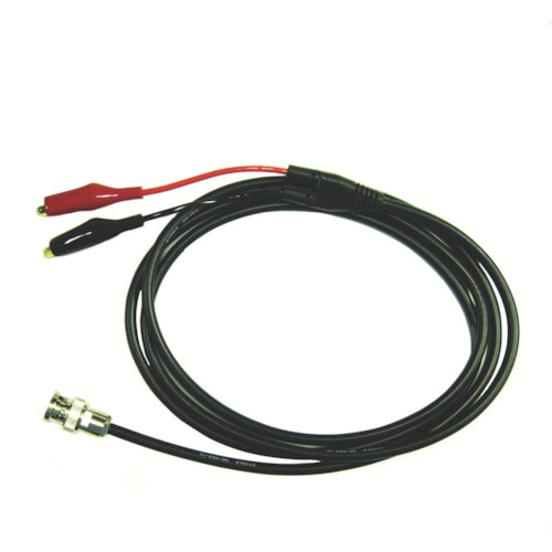 トラスコ中山 テイシン 電機 同軸テストリード1.5m シールドクリップM⇔BNCプラグ（ご注文単位1本）【直送品】