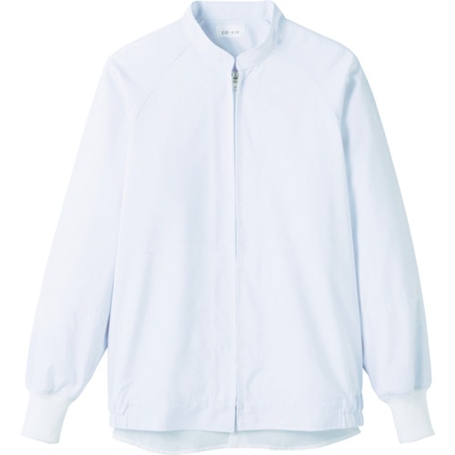 トラスコ中山 サンペックス クールフリーデ男女兼用長袖ジャンパー ホワイト 3L(ご注文単位1着)【直送品】