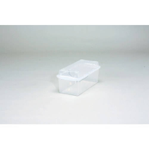 トラスコ中山 IRIS 241865 CDボックス CDB-35 クリア/ホワイト（ご注文単位1個）【直送品】