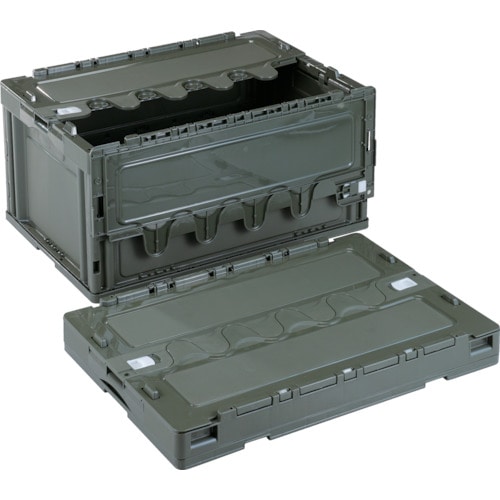 トラスコ中山 リス 折りたたみコンテナー 599250 CF-S76NROD色(ご注文単位1個)【直送品】