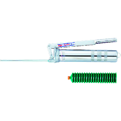 トラスコ中山 KTC グリスガン(カートリッジグリス専用) 1回吐出量1cc ノズル長250mm 油槽径63mm(ご注文単位1個)【直送品】