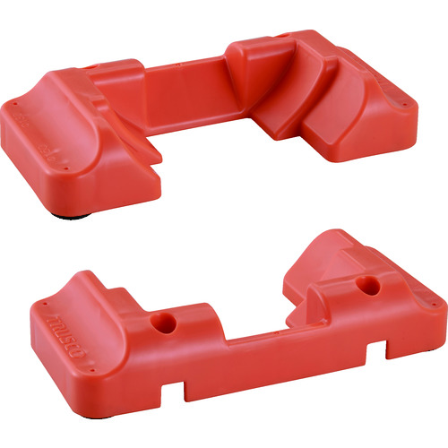 トラスコ中山 TRUSCO 台車オプション 130パイ/150パイキャスター用車止め“とめたろう” 2個1組(ご注文単位1組)【直送品】