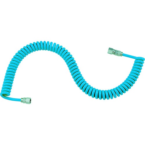 トラスコ中山 TRUSCO ウレタンコイルホース細巻 L型 1.9m(ご注文単位1本)【直送品】