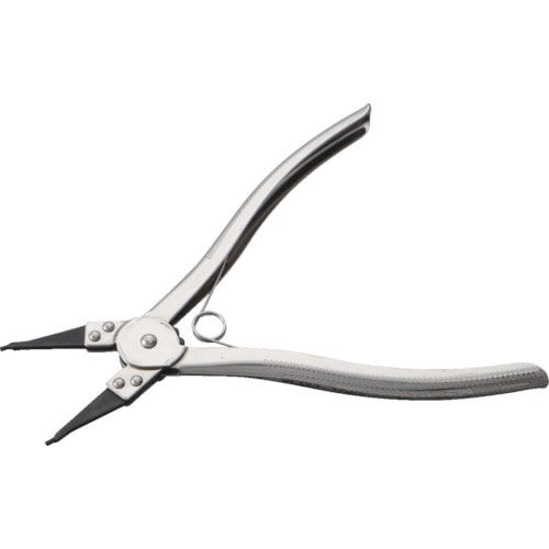 トラスコ中山 スーパー スナップリングプライヤー 穴用直爪 リング使用範囲40~100mm(ご注文単位1個)【直送品】