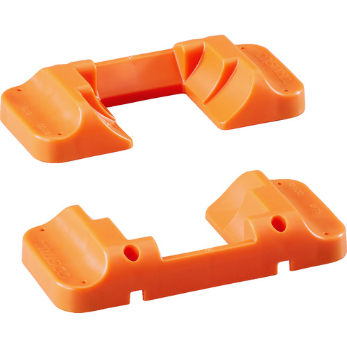 トラスコ中山 TRUSCO 75パイ/100パイキャスター用車止め“とめたろう” 2個1組(ご注文単位1組)【直送品】