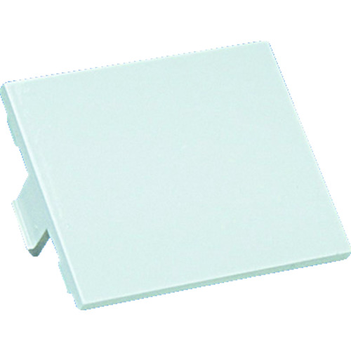 トラスコ中山 パンドウイット スイッチボックス用フェースプレート枠用1/2サイズブランクアダプタ枠 オフホワイト 10個入(ご注文単位1袋)【直送品】