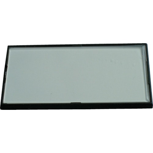 トラスコ中山 サカズメ 強力接着カードホルダー(ビス取付可) 44X24 黒色枠 50枚入(ご注文単位1パック)【直送品】