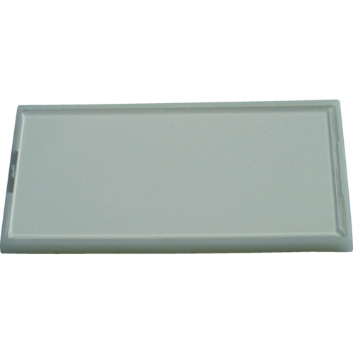 トラスコ中山 サカズメ 強力接着カードホルダー(ビス取付可) 41X12 乳白色枠 50枚入(ご注文単位1パック)【直送品】