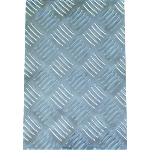 トラスコ中山 アルインコ アルミ縞板450x900x2.0t(ご注文単位1枚)【直送品】