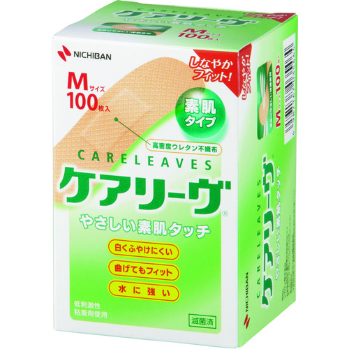 トラスコ中山 ニチバン 絆創膏 ケアリーヴCL100M(ご注文単位1箱)【直送品】