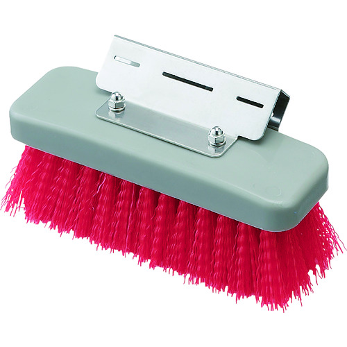 トラスコ中山 コンドル HGワンタッチブラシ 赤(ご注文単位1個)【直送品】