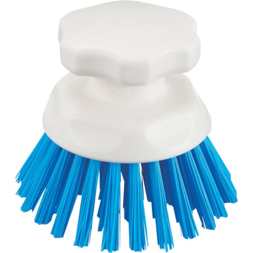 トラスコ中山 コンドル HGハンドブラシ丸型 青（ご注文単位1個）【直送品】