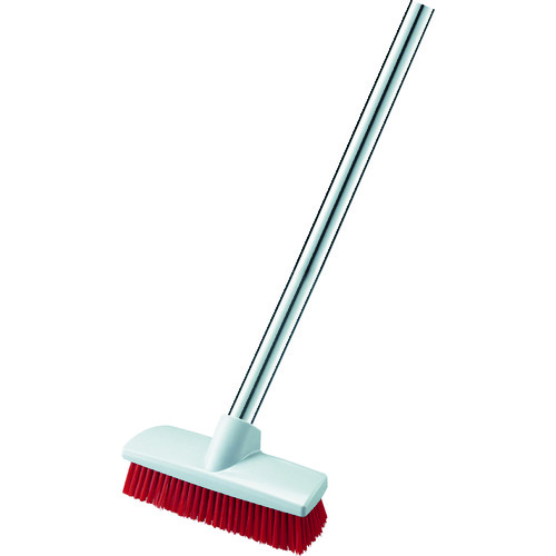 トラスコ中山 コンドル HGデッキブラシ180 赤(ご注文単位1本)【直送品】