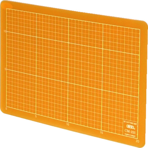 トラスコ中山 NT カッティングマット A5オレンジ（ご注文単位1枚）【直送品】