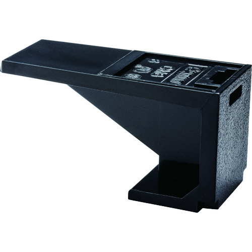 >トラスコ中山 パンドウイット ブランクモジュール 黒 (10個入)(ご注文単位1袋)【直送品】