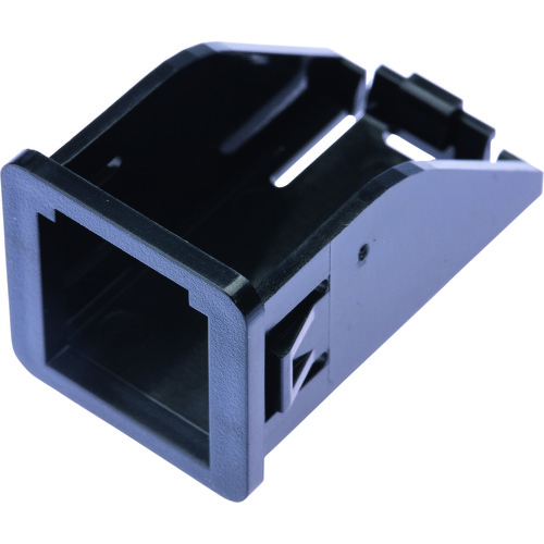 トラスコ中山 パンドウイット 1ポート用アダプタ 黒 (10個入) 814-6600(ご注文単位1袋)【直送品】