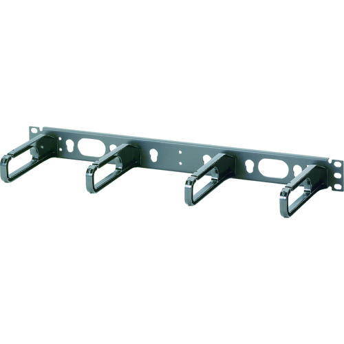 トラスコ中山 パンドウイット リング型 水平ケーブル管理パネル 表面リング1U 828-5913(ご注文単位1本)【直送品】