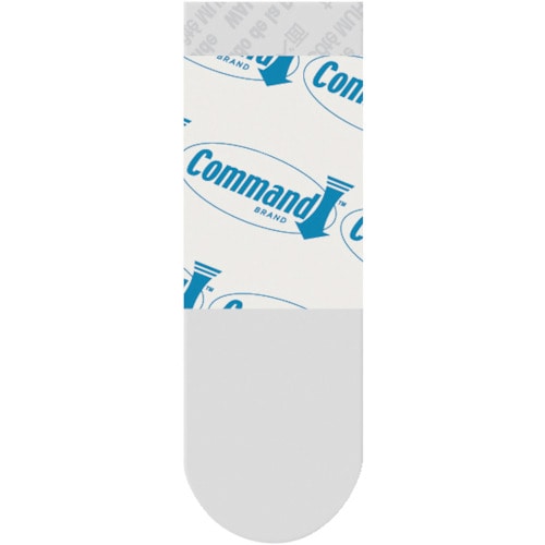 トラスコ中山 3M コマンドタブ クリア S 16枚入り(ご注文単位1パック)【直送品】