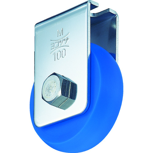 トラスコ中山 ヨコヅナ ベアリング入 MCキャスター戸車 35山R(ご注文単位1個)【直送品】