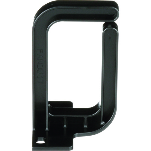 >トラスコ中山 パンドウイット Dリング型ケーブル管理ブラケット 19インチラック用 ショートタイプ CMVDR1S(ご注文単位1個)【直送品】