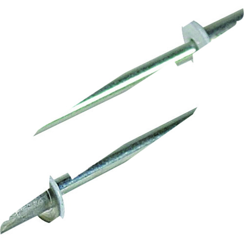 トラスコ中山 エビ カラーブラインドリベット(ホワイト) アルミ/スティール製 5-2(55本入) エコパック(ご注文単位1パック)【直送品】