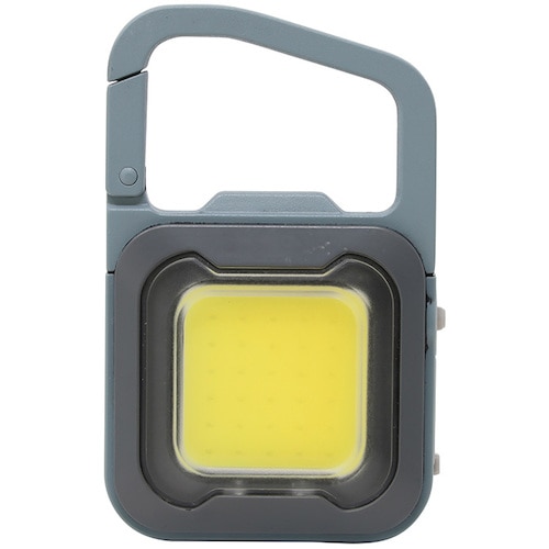 トラスコ中山 ムサシ 充電式スーパーフラッシュライト6Wグレイッシュブルー(ご注文単位1個)【直送品】