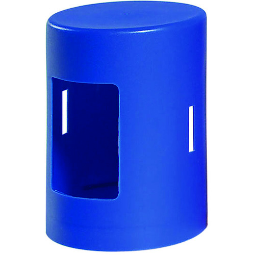 トラスコ中山 カーボーイ カラープラポール キャップ ブルー（ご注文単位1個）【直送品】