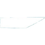 トラスコ中山 NOGA 凸形セラミックブレード（ご注文単位1パック）【直送品】