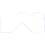 トラスコ中山 NOGA V型セラミックブレード（ご注文単位1パック）【直送品】