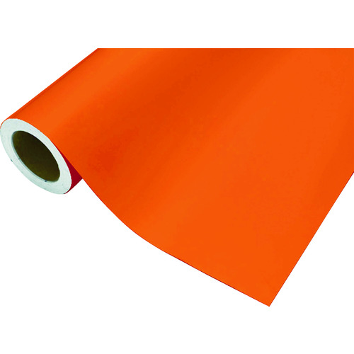 トラスコ中山 中川ケミカル カッティングシート 221サニーオレンジ 450mm×2M巻(ご注文単位1巻)【直送品】