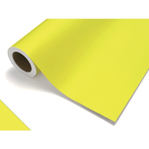 トラスコ中山 中川ケミカル カッティングシート 931K蛍光イエロー 450mm×2M巻(ご注文単位1巻)【直送品】