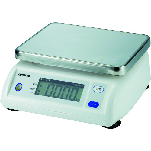 トラスコ中山 カスタム シャワープルーフはかり(ステンレス皿付き) 837-1223(ご注文単位1台)【直送品】