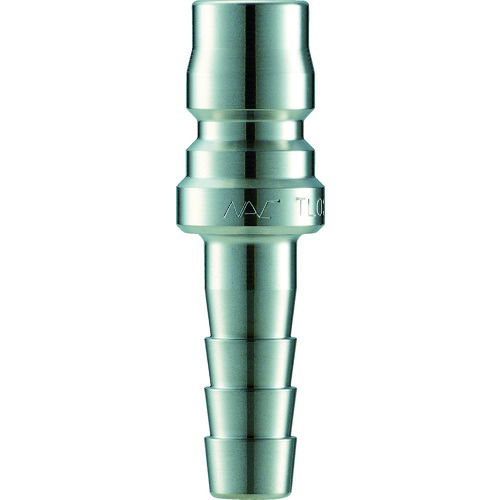 トラスコ中山 ナック クイックカップリング TL型 ステンレス製 ホース取付用プラグ 3/8（ご注文単位1個）【直送品】