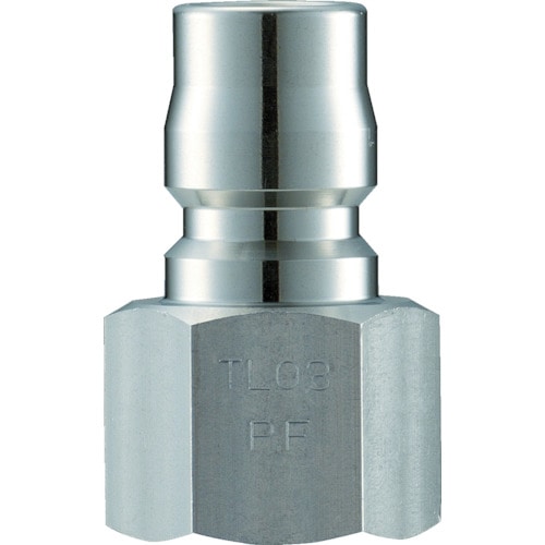 トラスコ中山 ナック クイックカップリング TL型 ステンレス製 オネジ取付用プラグ R1/2（ご注文単位1個）【直送品】