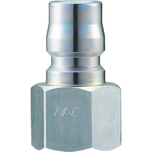 トラスコ中山 ナック クイックカップリング TL型 鋼鉄製 オネジ取付用 364-5177(ご注文単位1個)【直送品】