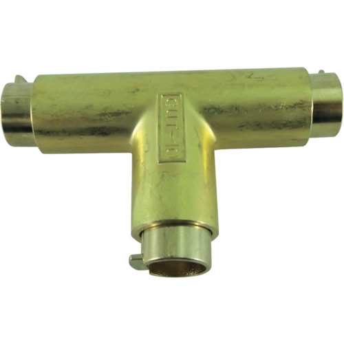 トラスコ中山 チヨダ タッチコネクターHタイプユニオンティ(金属)10mm(ご注文単位1個)【直送品】