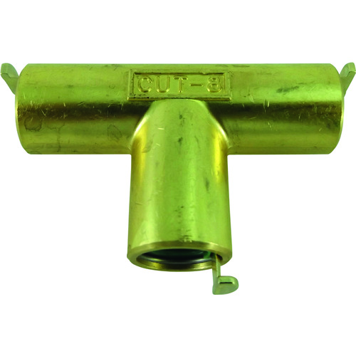 トラスコ中山 チヨダ チューブ継手 タッチコネクターユニオンティ(金属) 適合チューブ外径D:8×8×8mm(ご注文単位1個)【直送品】