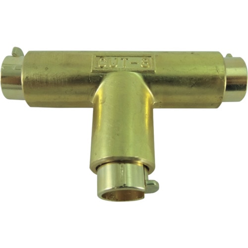 トラスコ中山 チヨダ タッチコネクターHタイプユニオンティ(金属)(ご注文単位1個)【直送品】