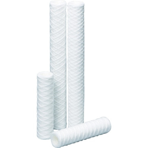 トラスコ中山 日本フイルター 汎用 糸巻きフィルター CW-100-1L ろ過精度100ミクロン 長250mm(ご注文単位1本)【直送品】