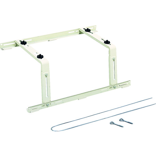 トラスコ中山 日晴金属 エアコン据付台 クーラーキャッチャー エアコン固定寸法幅300~700mm 奥行180~330mm(ご注文単位1台)【直送品】