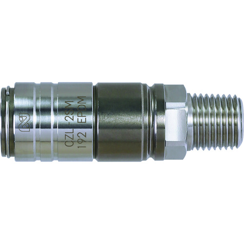 トラスコ中山 日東 コンパクトゼロスピルカプラ 185-7595(ご注文単位1個)【直送品】