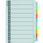 トラスコ中山 JTX 260484インデックスA4S 5色10山5組D026J10Y(ご注文単位1パック)【直送品】