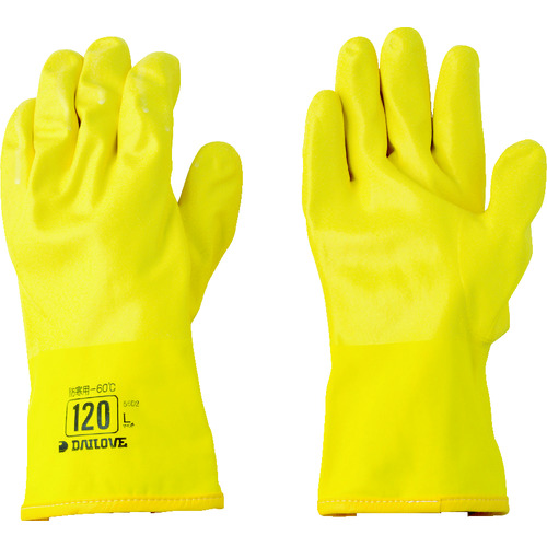 トラスコ中山 DAILOVE 防寒用手袋 ダイローブ120(L)(ご注文単位1組)【直送品】