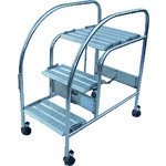 >トラスコ中山 MT MTステップDeco3段ワイド(ご注文単位1台)【直送品】