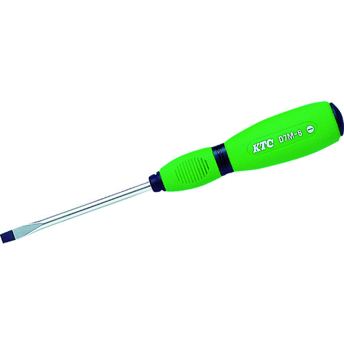 トラスコ中山 KTC ソフトドライバ マイナス6mm 全長230mm(ご注文単位1本)【直送品】